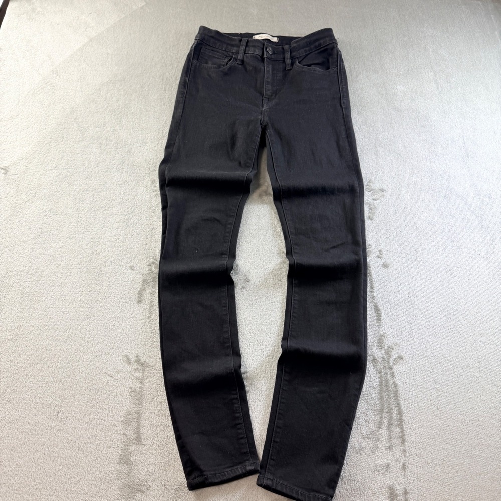 Madewell Roadtripper Skinny Jeans Black High Rise Women's Size 25